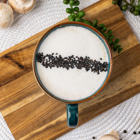 Суп грибний капучіно