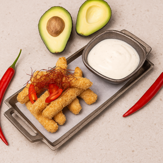 Креветки смажені