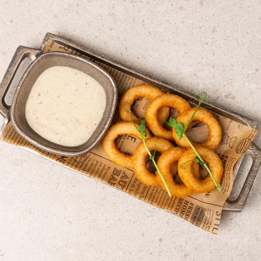 Цибулеві кільця фрі